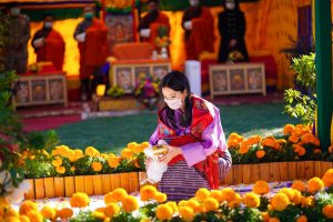 Her Majesty The Gyaltsuen Graced The Salhang Tendrel Ceremony For The PEMA Center